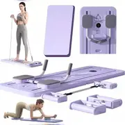 Purple Abdominal Exercise Board Push Up Board Pilates Reformer Set Fitness Equipment
