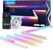 Govee RGBIC LED Strip Lights 16.4ft with Covers Smart LED Lights Work with Alexa