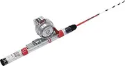 Wakasagi Dedicated Rod Reel Set Prox Clear Lock Plus Set 2 (Counter) S (Fluorescent Red) + Reel CRPS442SC