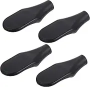 HOMSFOU 4pcs Office Chair Armrests Replacement Parts for Desk Ergonomic Design Comfortable for Long Hours Work