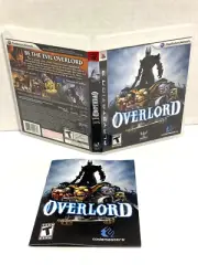 Overlord II 2 PS3 Original Case Art and Manual Booklet ONLY NO GAME