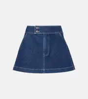 [Veronica Beard] Veronica Beard Bowen denim miniskirt AU 12 blue