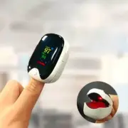 Finger Oximeter: Blood Oxygen Level & Pulse Rate Monitor with LED Display
