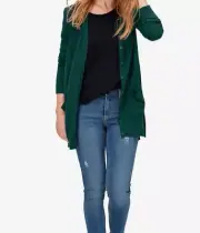 Torrid Core Cardigan Botanical Green Plus Size 5 5X 28 #D14452