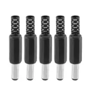 2X(5PCS 5.5mm X 2.5mm Male Jack DC Plug Socket Jack Adapter Adaptor2194