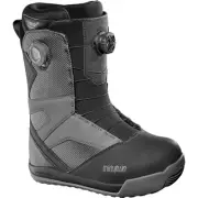 NEW!! 2025 Mens 32 STW Double Boa Snowboard Boots-Black/Charcoal -12.0