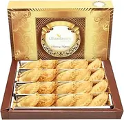 Ghasitaram Gifts Jaiccha Holi Sweets-Ghasitaram's Air Fried/No Oil Diet Gujiyas 600 gms