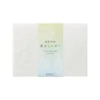 在飛比找誠品線上優惠-日本MIDORI信封/ 浮水印/ 石頭花