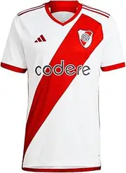 [adidas] Men's Soccer River Plate 23/24 Home Jersey - A Nod to The Club's Home and Style