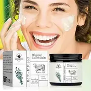 Handmade Whipped Tallow Balm,Beef Tallow For Skin,Facial Moisturizer Tallow Honey Lip Balm,Facial And Body Balm (With Olive Oil) Unscented 100% Organic Beef Tallow