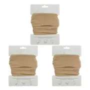 3PK Annabel Trends Happywrap Neck Warmer Turban Women's Accessory 50x25cm Tan