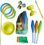 alldoro 60130 Juggling Set, Multi-Colour