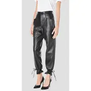 Replay Womens Casual Bottom Pants Talya Silky Black