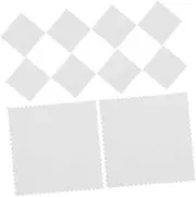 SHINEOFI Silver Jewelry Cleaner Cloth 100pcs Microfiber Cleaning Cloths for Jewelry Cleaning Supplies