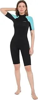 Dark Lightning Wetsuits for Men and Women, Mens/Womens Wet Suit for Cold Water, 3/2mm Wetsuit for Diving Surfing Snorkeling Kayaking Water Sports