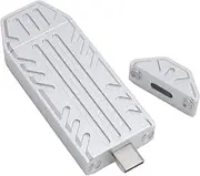 M.2 NVME SSD Enclosure, High Speed Transfer USB Type C Plug in Solid State Drive Enclosure 2230 Size for OS X, for Linux, for Android, Easy Connection, Expand Storage Space