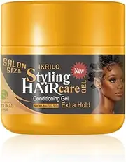 Joyeee Curly Hair Gel, 113ml Braiding Edge Control Styling Gel Curly Hair Products for Women Men, Curl Defining Cream Long Lasting No Flake Extra Hold for Twist Locs Braids Edge