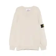 [Stone Island] Stone Island Compass-badge Sweater 10 A NEUTRALS