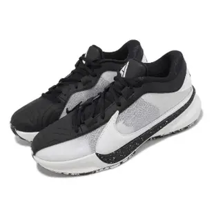 【NIKE 耐吉】籃球鞋 Zoom Freak 5 EP 男鞋 白 黑 字母哥 希臘怪物 Oreo(DX4996-101)