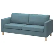 PÄRUP 3-seat sofa, Fridtuna dark grey-blue