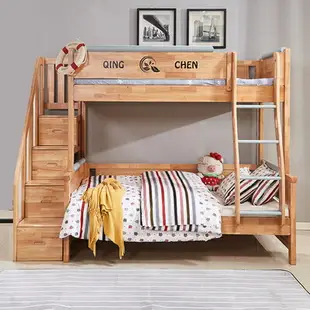 床架 床組上下床子母床原木兒童床上下鋪木床成人雙層床多功能二層床【雙11狂歡 全館85折起】