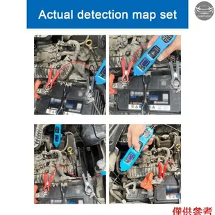 汽車電源電路探針測試儀 3.5V-36V 汽車電氣系統診斷工具組件激活二極管/電壓/極性/連續性/帶 LCD 數字顯示的