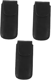 Vaguelly 3 Pcs 10 Hole Harmonica Bag Harmonica Storage Bag Instrument Harmonica Storage Case Harmonica Storage Container Harmonica Harmonica Storage Pouch Portable Imitation Leather