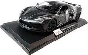 Maisto Special Edition 2020 Chevrolet Corvette C8 Stingray Coupe 1:18 Die Cast Metallic Black