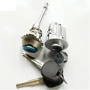 VMDWAQ Fit for Toyota Land Cruiser Prado LC150 Vios Ignition Lock Cylinder with 2 Key Full Door Lock Cylinder
