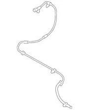 Genuine Ford 2021-2023 Ford F-150 - ABS Wheel Speed Sensor ML3Z-15K857-TAA (for: Ford)