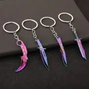 Valorant Melee Reaver 2.0 Karambit Keychain Game Peripheral Samurai Dagger Mo CR