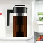 Airtight Seal Cold Brew Coffee Maker Silicone Handle Iced Coffee Brewer Office