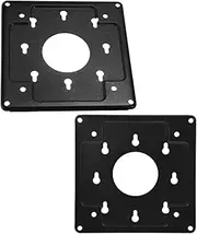 COHEALI 2pcs PC Hanger Bracket Monitor Backup Camera Mount Screen Mount Computer Screen Wall Mount Computer Screen Arms Kit Rear Camera Mount Black Cold Rolled Steel