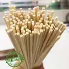 NEW 1000PCS 24cm*3mm Household Eco-friendly Wooden Reed Diffuser Sticks Natural