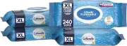 Extra Large Flushable Wet Wipes 4 Packs 60 Wipes per Pack | FREE SHIPPING AU