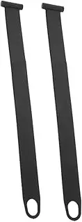 2pcs Bicycle Rack Straps Rooftop Cargo Tie Bike Strap Roof Luggage Tie-Down Strap Elastic Fastening Belt for Luggage Adjustable Suitcase Belts Luggage Binding Rope Eraser Black