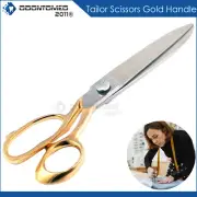 10 inch sewing dressmakers fabric leather scissors tailor scissors Gold