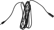 TOPPERFUN Speaker Power Cord Extension Cable 3m Long Insulated Heat Resistant for Audio Systems Headphones