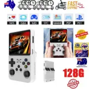 Handheld Game Console 128GB 10000+ Games White Portable Retro Gaming Players