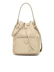 Prada Duet Re-Nylon Bucket Shoulder Bag