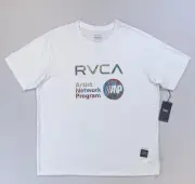 Men's RVCA Artist Network Dri-Release Regular Fit Short Sleeve Sport T-Shirt NEW
