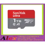 公司貨SANDISK ULTRA MICRO SDXC 1TB 1T A1 MICROSD MICROSDXC 記憶卡