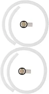 GRIRIW Portable Drain Kit 2 Pack Drain Hose Elbow Fitting Fit for Ac Units Leakproof Easy to Clean