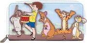 [Loungefly] Winnie The Pooh 95th Anniversary Parade Faux Leather Zip-Around Wallet