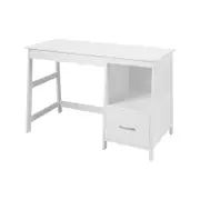 Costway Computer Desk w/Drawer Office Home, White