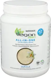 Vegansmart Naturade Plant Based Vegan Protein Powder - All-In-One Nutritional Sh