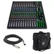 Mackie ProFX16v3 16-channel Mixer with USB and Effects with Mackie ProFX16v3 Mix