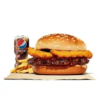在飛比找蝦皮購物優惠-漢堡王 BurgerKing 洋蔥圈牛肉堡套餐 即享券 票券