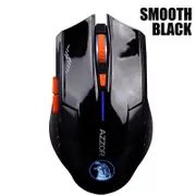 Azzor Wireless 2400DPI 2.4GHz Silence Ergonomic Laser Gaming Rechargeable Mouse Black