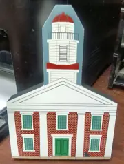 CATS MEOW METAMORA COURTHOUSE (Signed 1995, Retired) NEW